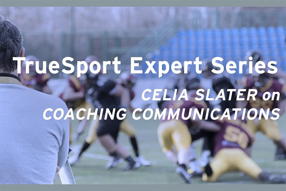 Celia Slater on Coaching Communications.