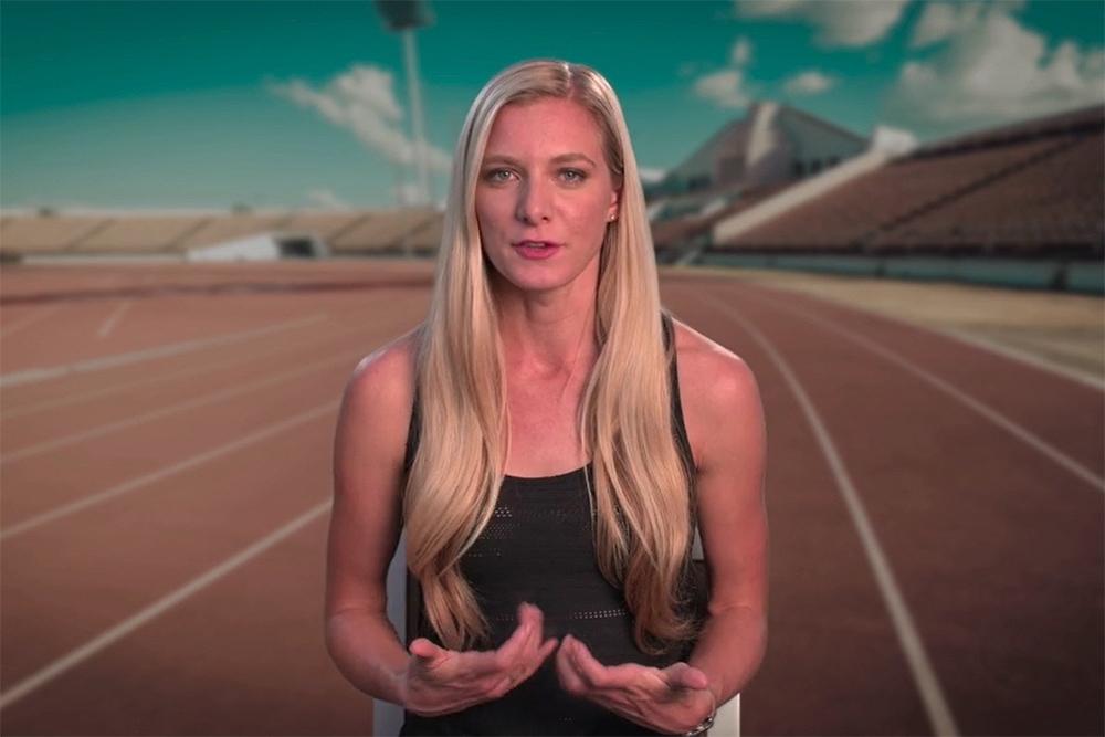 Emma Coburn video still.