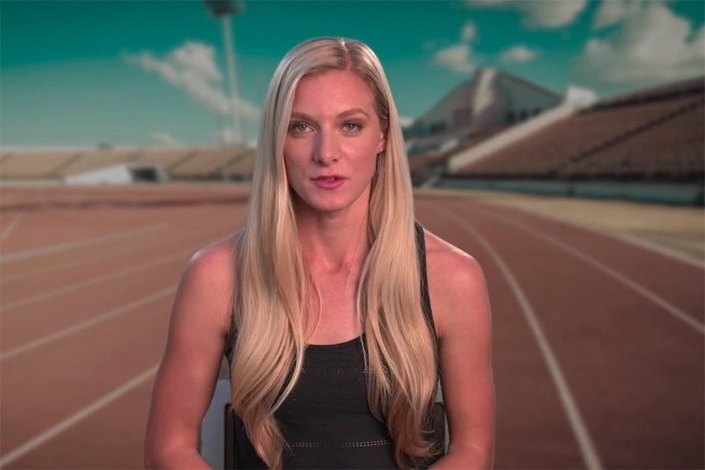 Emma Coburn video still.