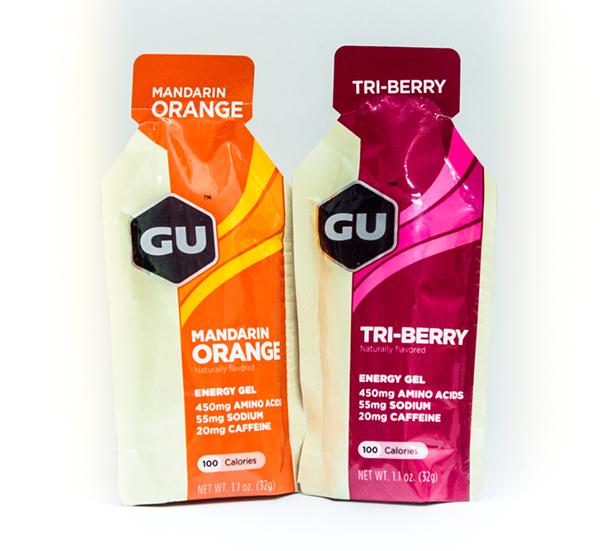 Energy gels.