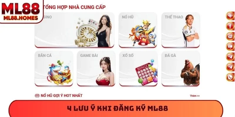 4 lưu ý khi đăng ký ML88